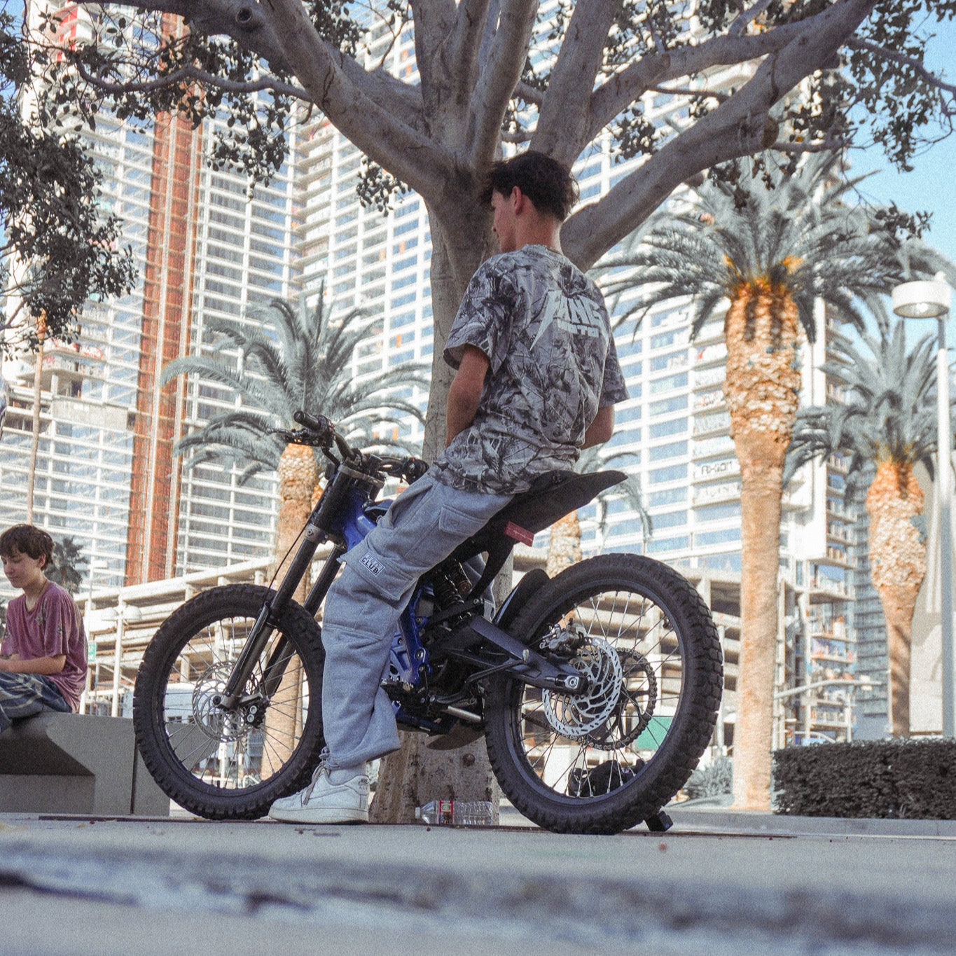 Tree Camo - Boxy Heavyweight Shirt by FANGMOTO™