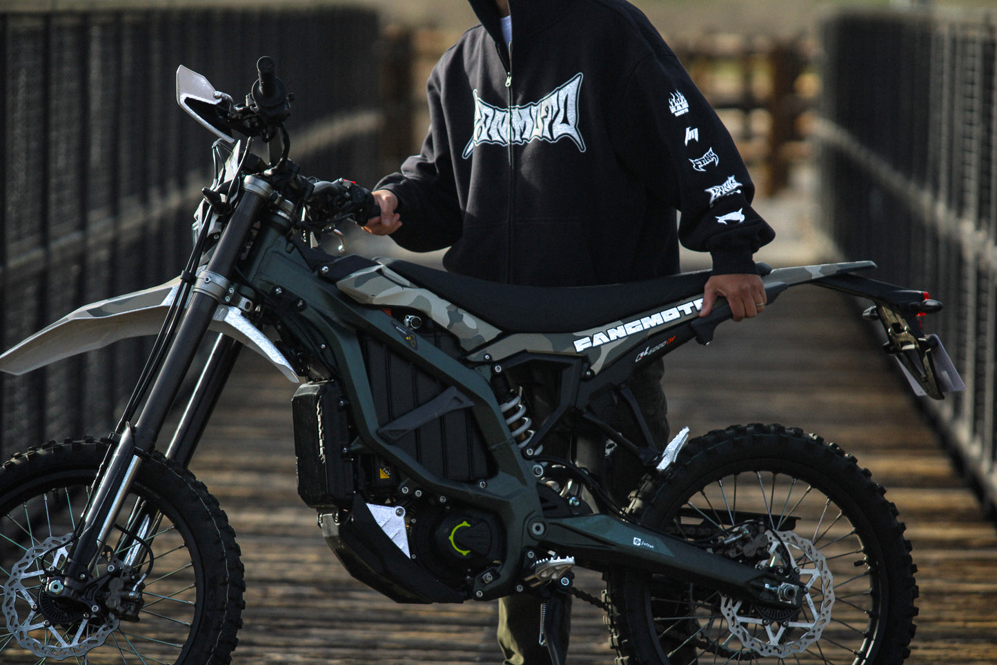 Heavyweight Zip-Up Hoodie by FANGMOTO