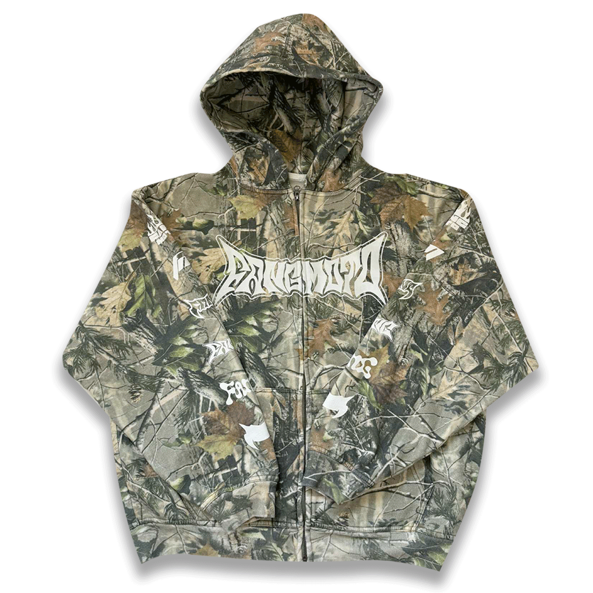 Heavyweight Zip-Up Hoodie by FANGMOTO