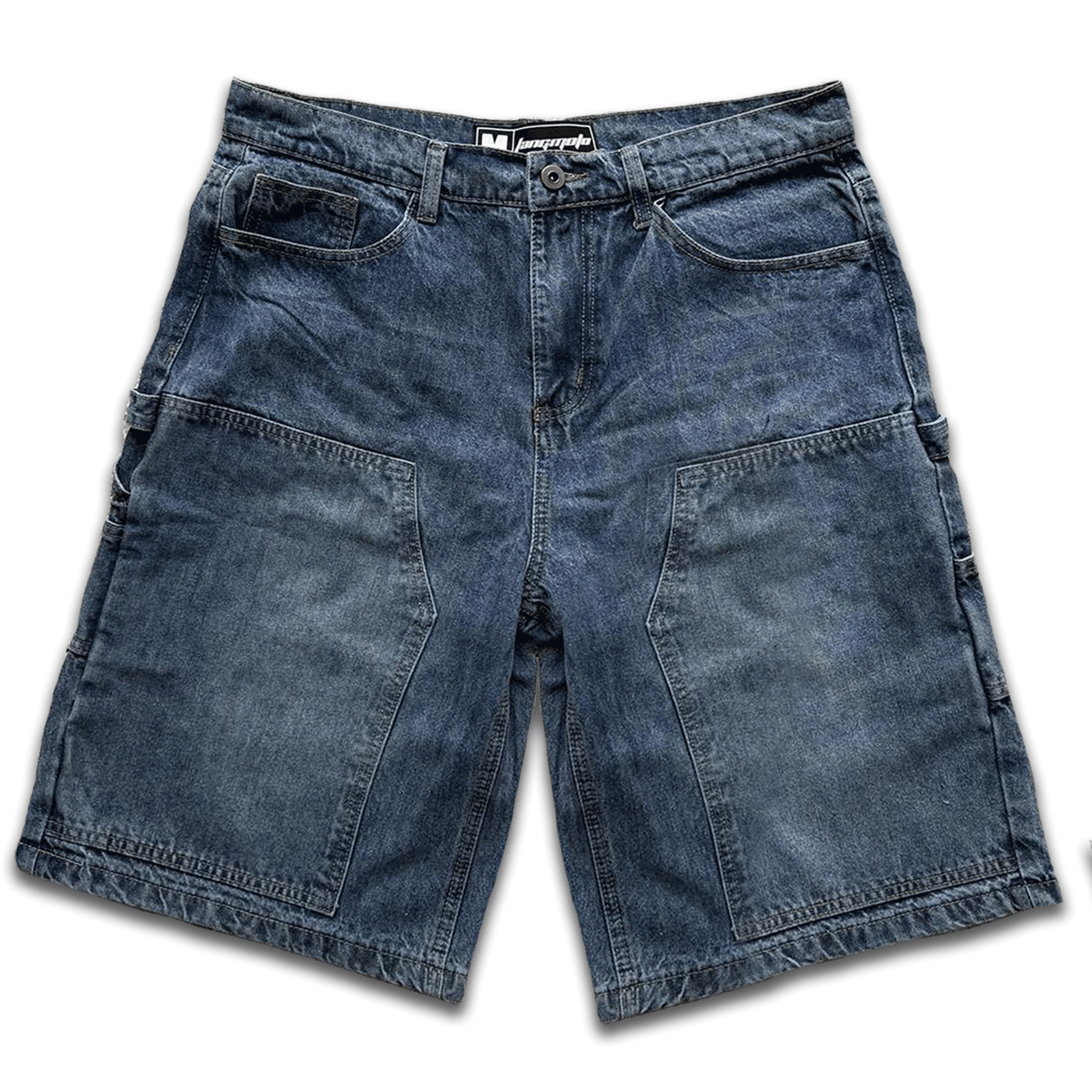 Baggy Carpenter Jorts - True Blue