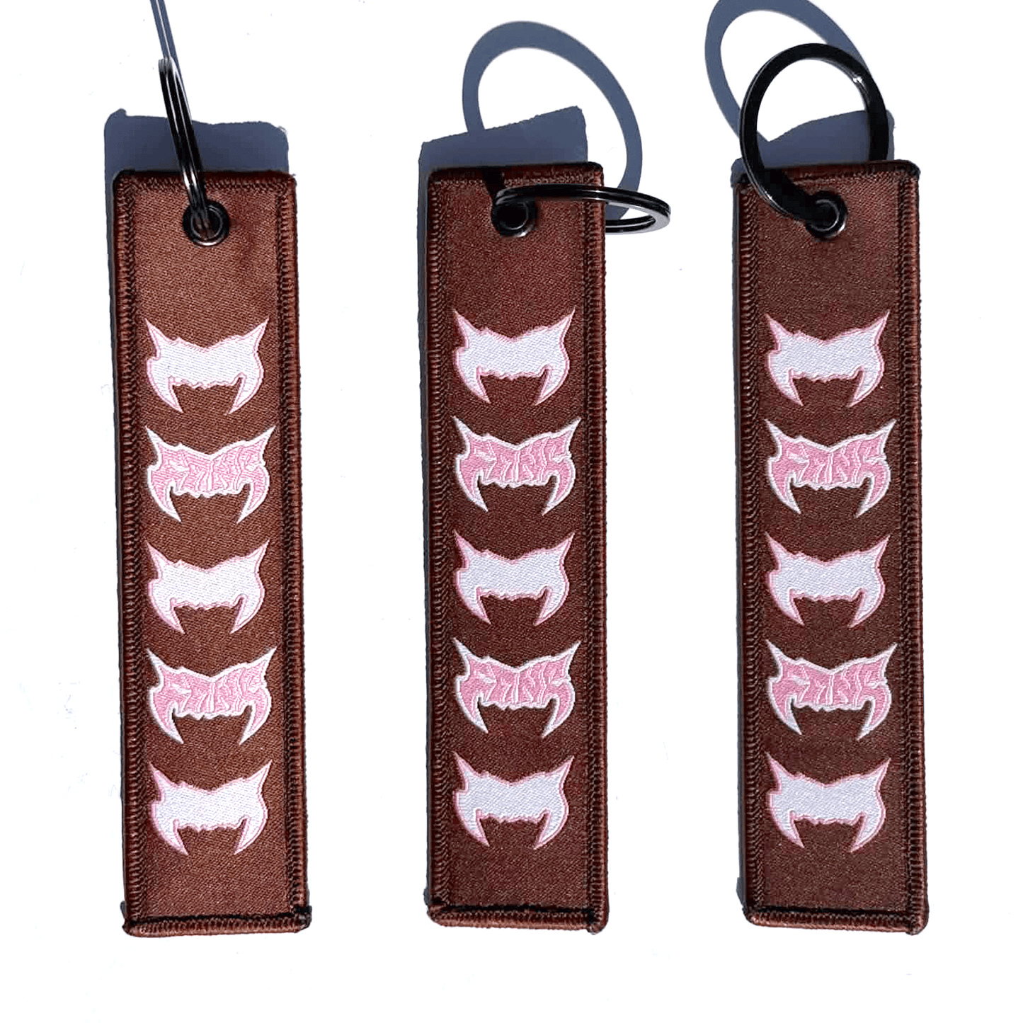 Fangmoto Keytag (Brown Pink)