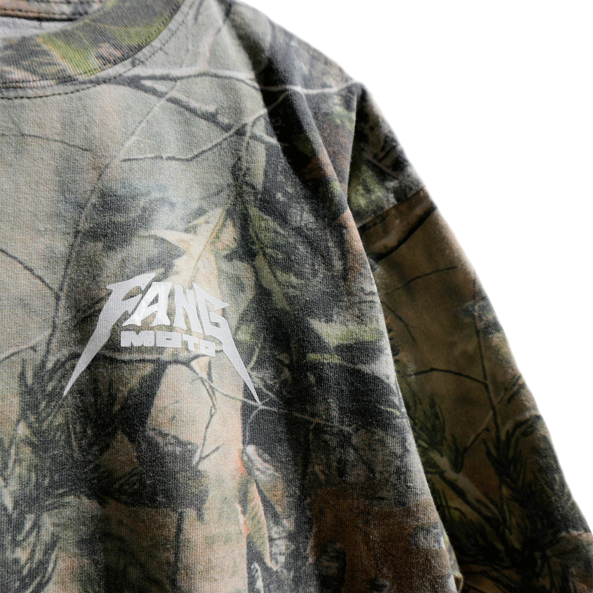 Tree Camo - Boxy Heavyweight Shirt by FANGMOTO™