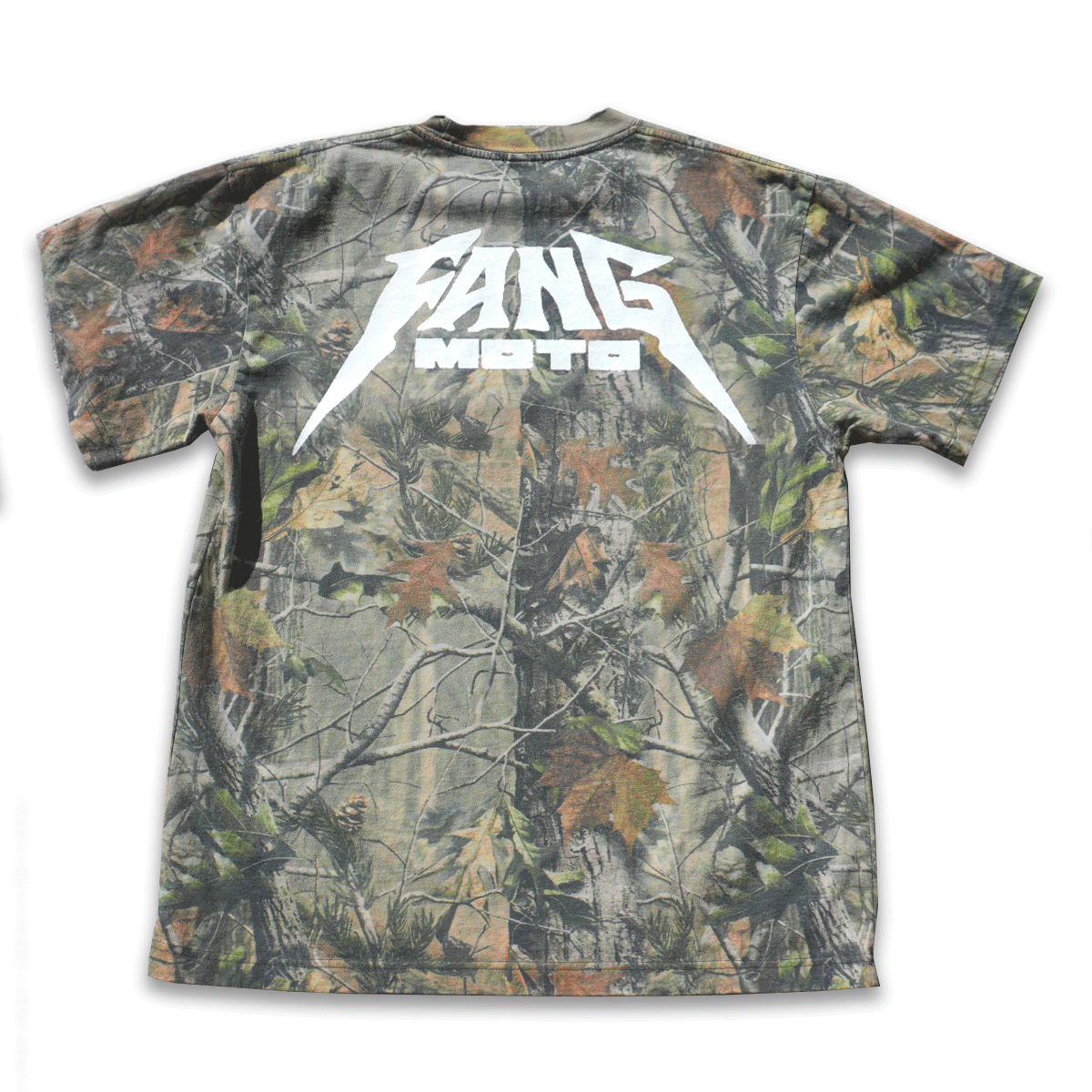 Tree Camo - Boxy Heavyweight Shirt by FANGMOTO™