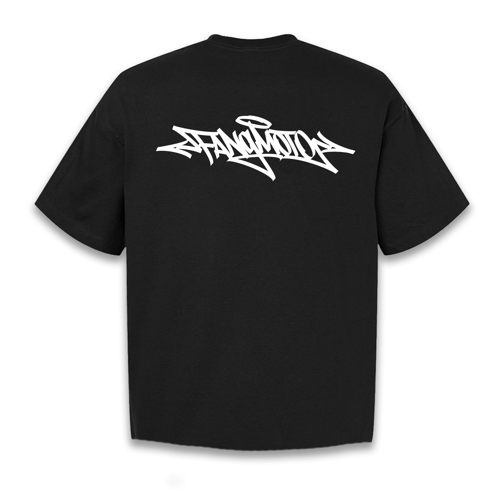 Black Graffiti Shirt by FANGMOTO™