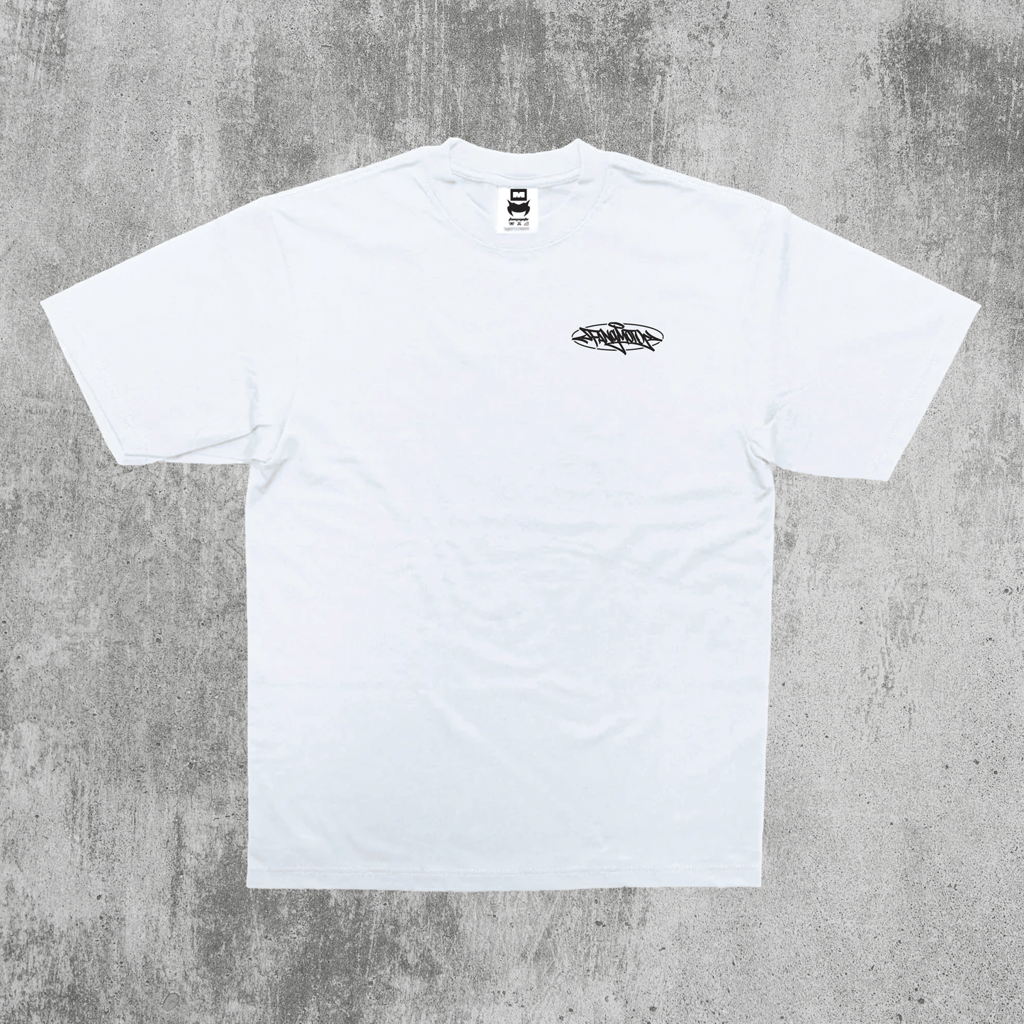 Graffiti Shirt in White by FANGMOTO™