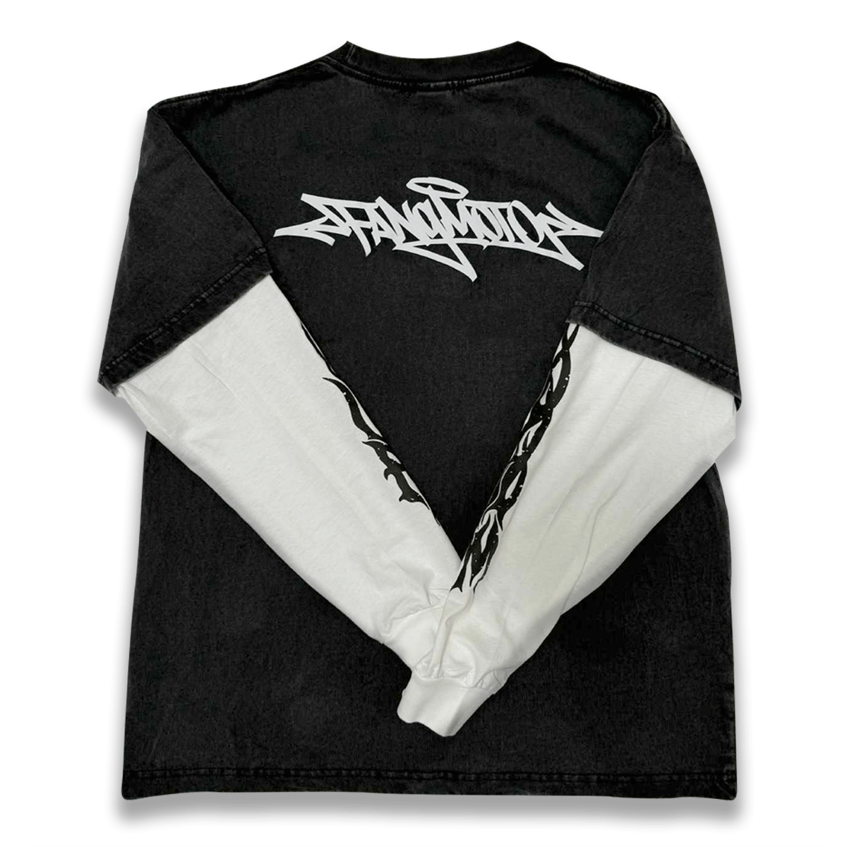 Vintage Black Combo Tee