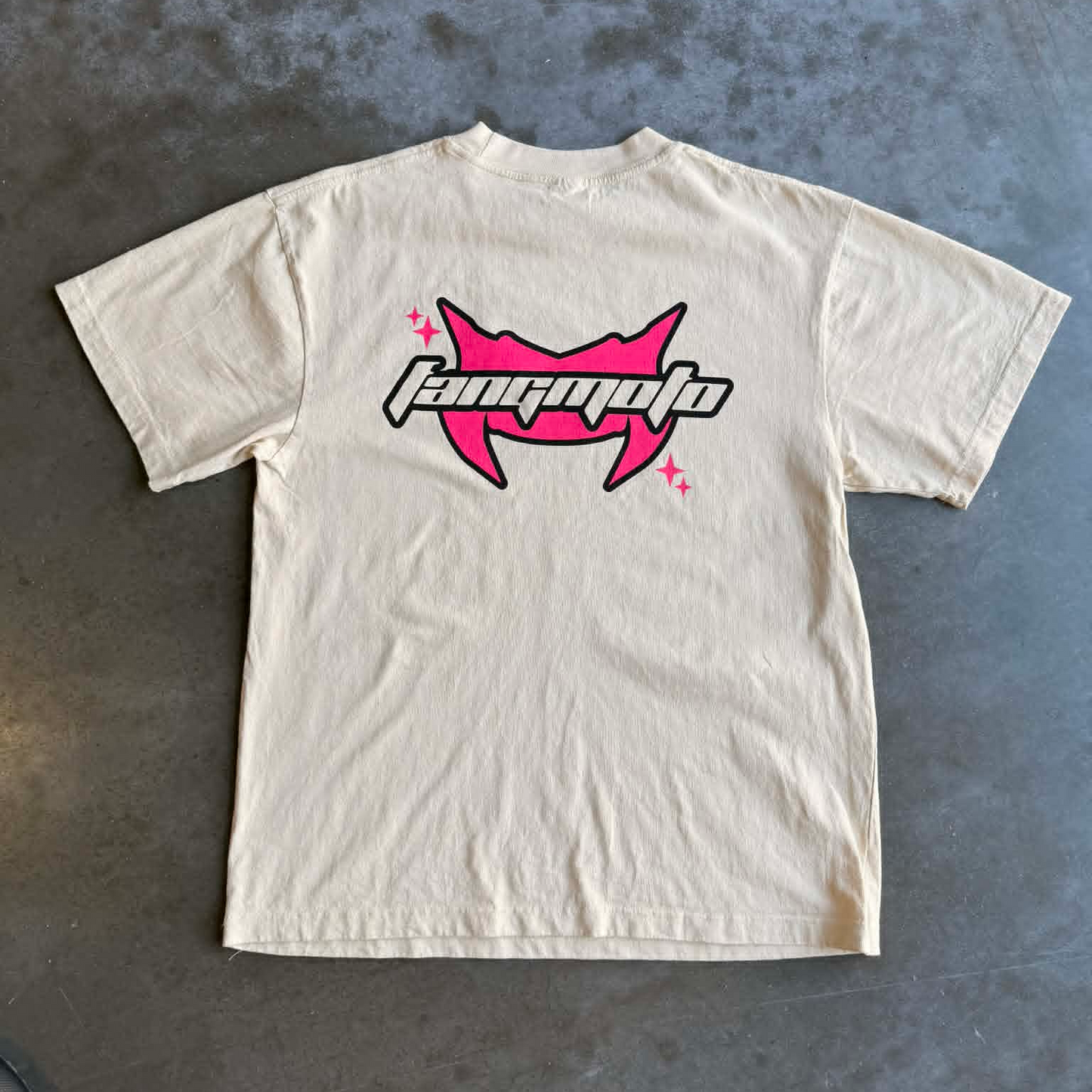 Toxic Pink Off White - Boxy Heavyweight Shirt by FANGMOTO™