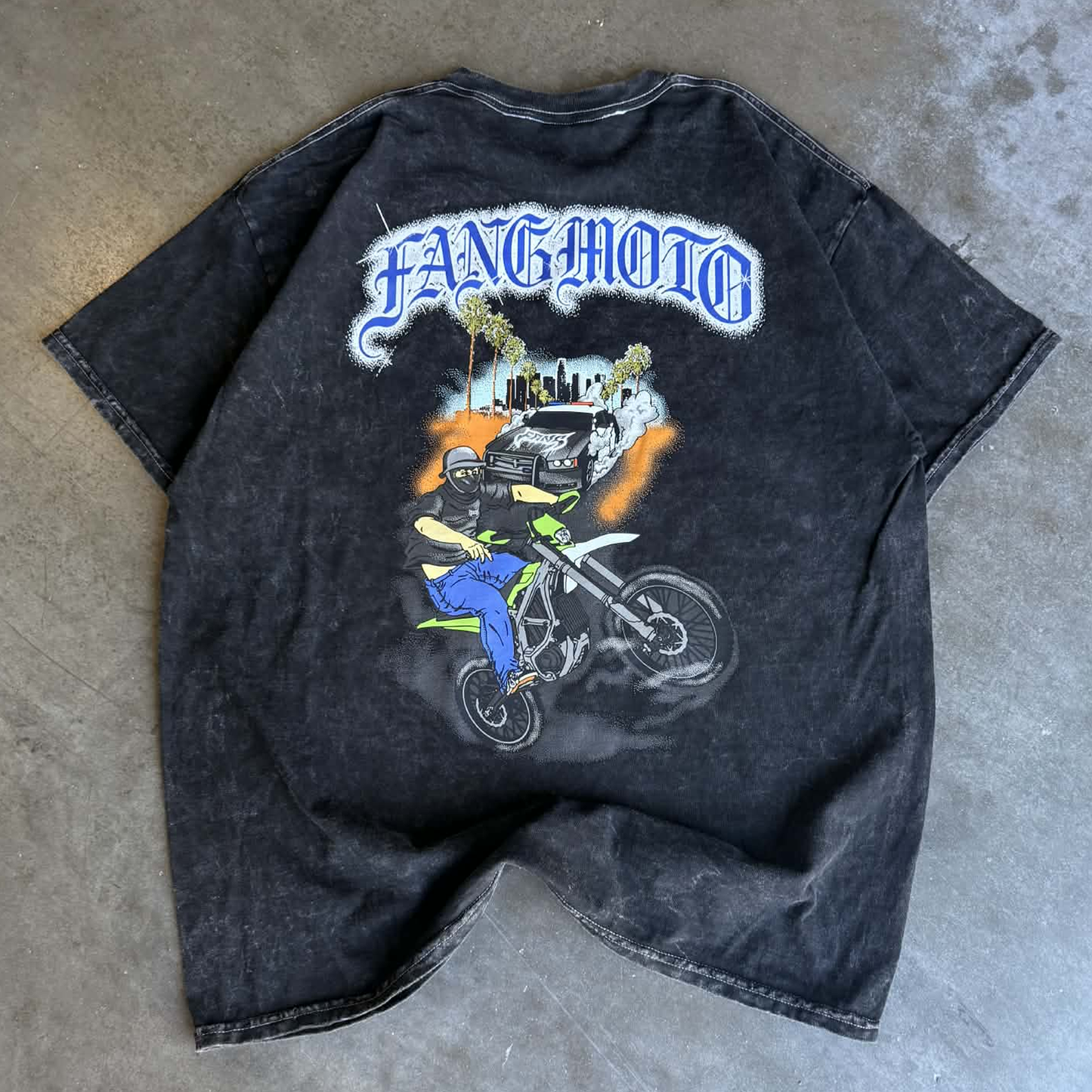 "Vandal" Limited Run Mineral Wash Heavyweight Graphic Tee