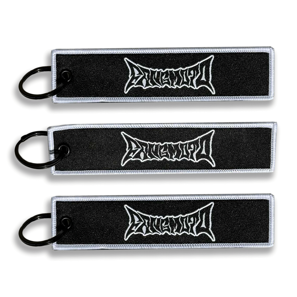 Fangmoto Keytag (Black and White)