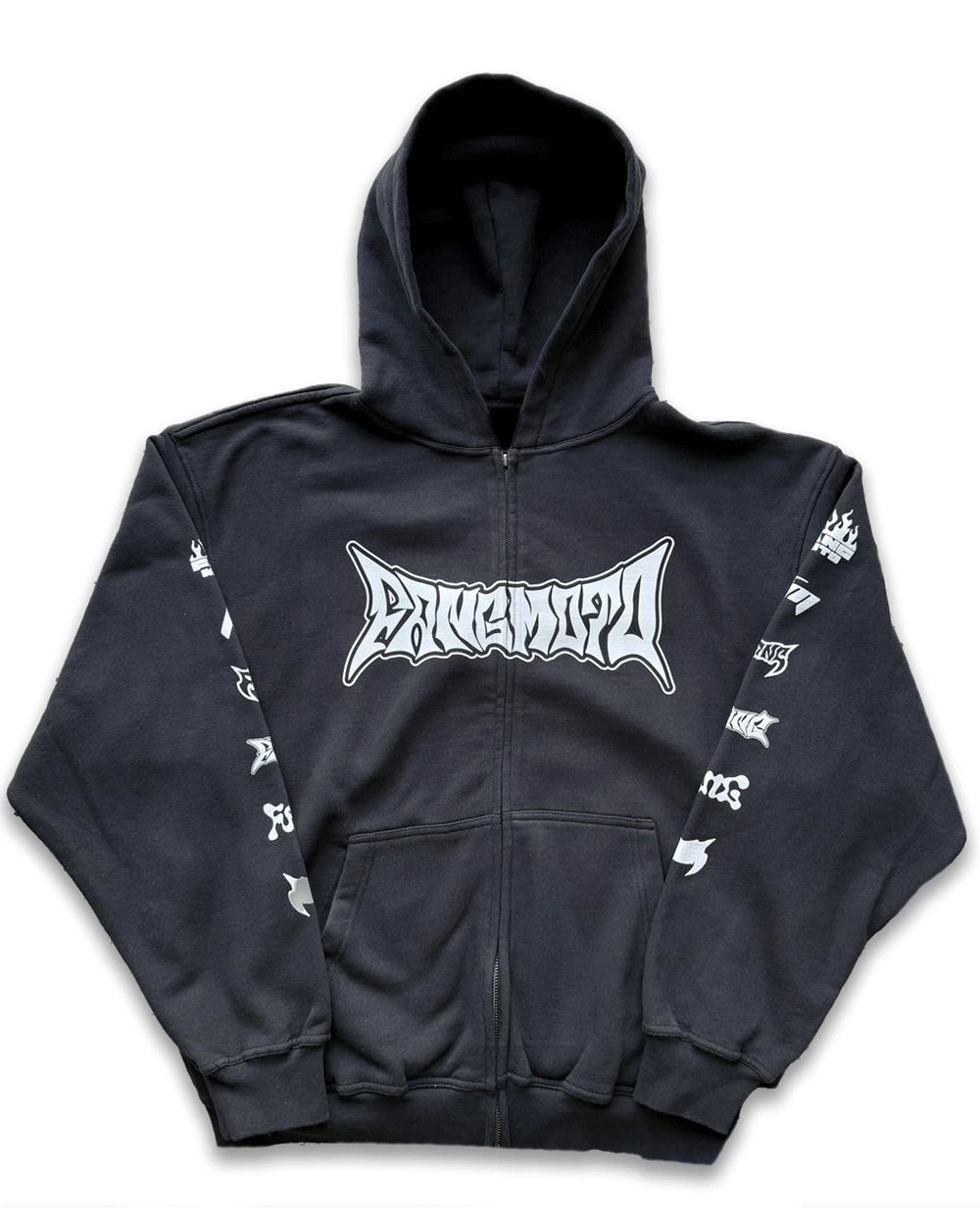 Heavyweight Zip-Up Hoodie by FANGMOTO
