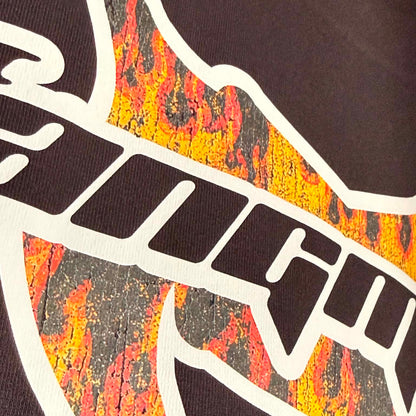 Vintage Cropped Flame Heavyweight Tee