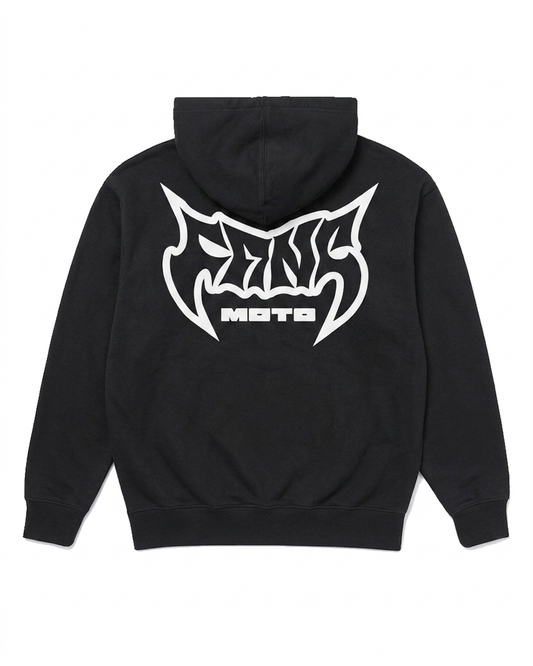 Supa Thick ™ Black Wildstyle Hoodie by FANGMOTO