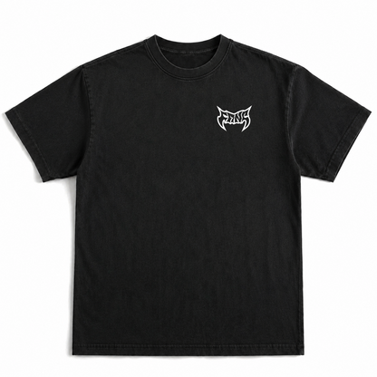 Vintage Cropped Flame Heavyweight Tee