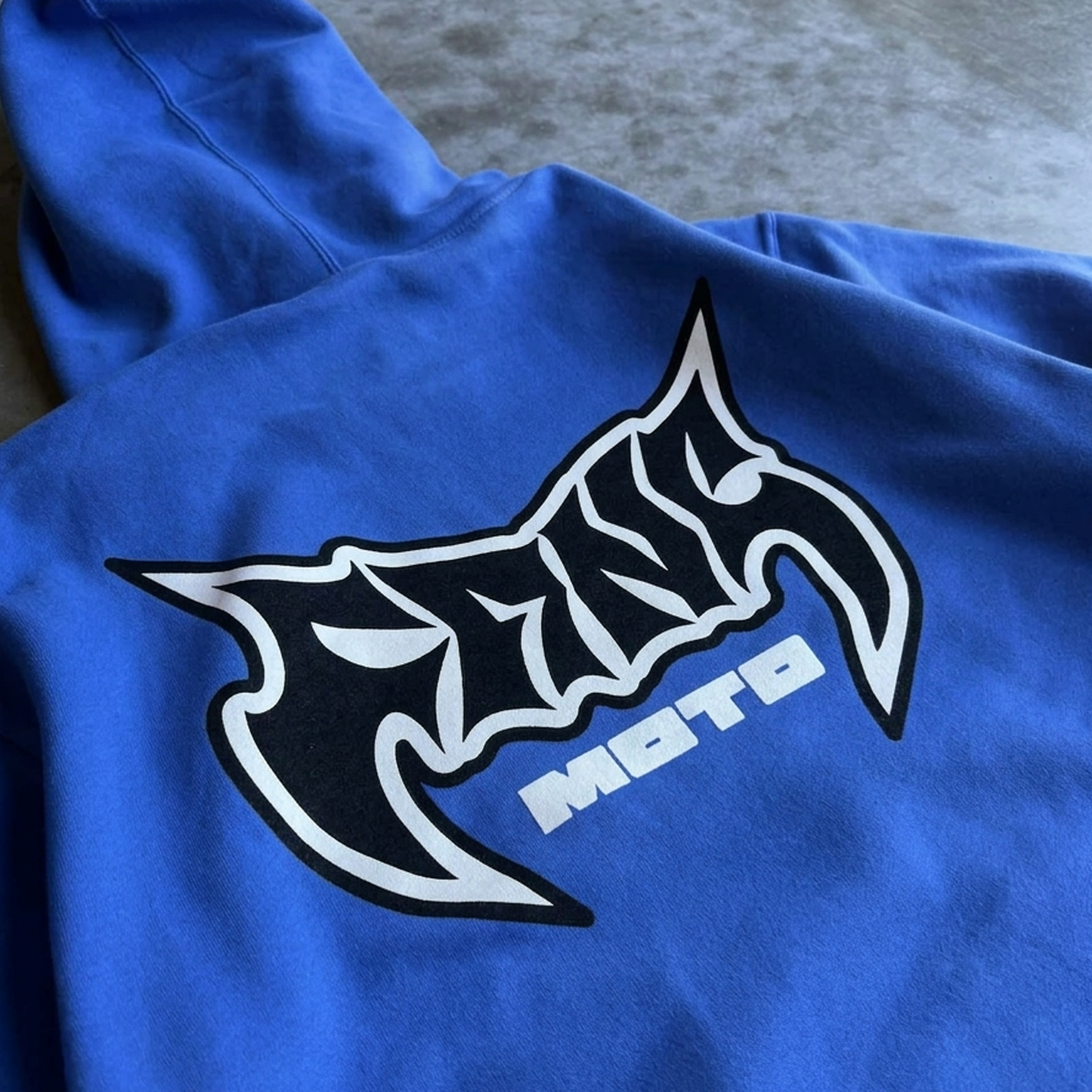 Electric Blue Wildstyle Hoodie by FANGMOTO™