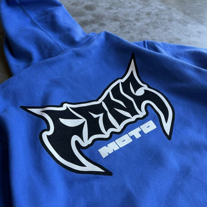 Electric Blue Hoodie by FANGMOTO™