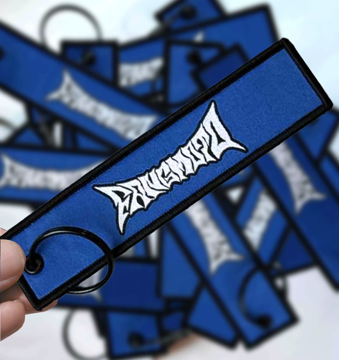 Fangmoto Keytag (Blue)