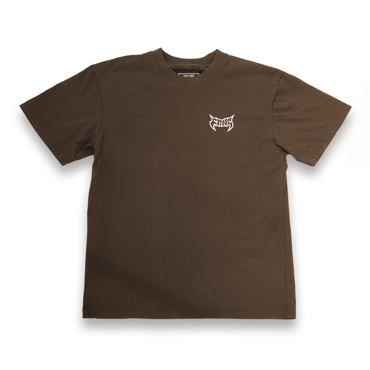 Brown and Cream - Boxy Heavyweight  Shirt by FANGMOTO™