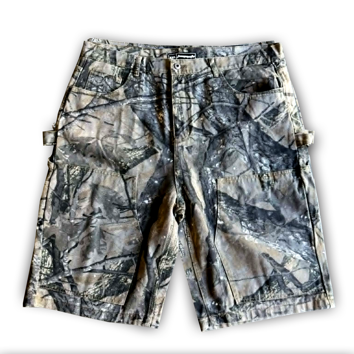 Baggy Carpenter Jorts - Camo