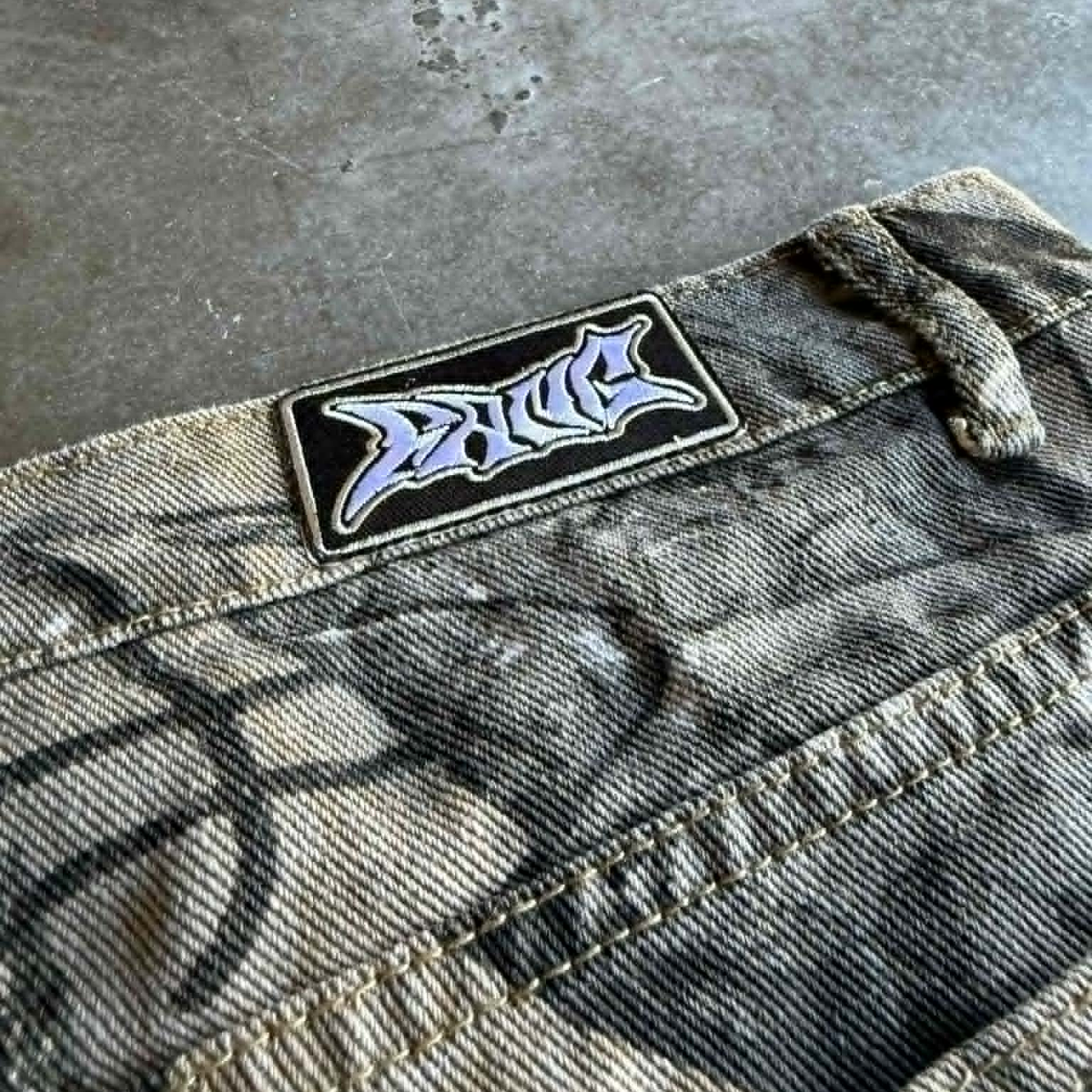 Baggy Carpenter Jorts - Camo