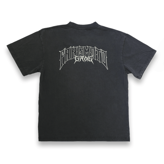 Black and Cream - Boxy Heavyweight Shirt by FANGMOTO™