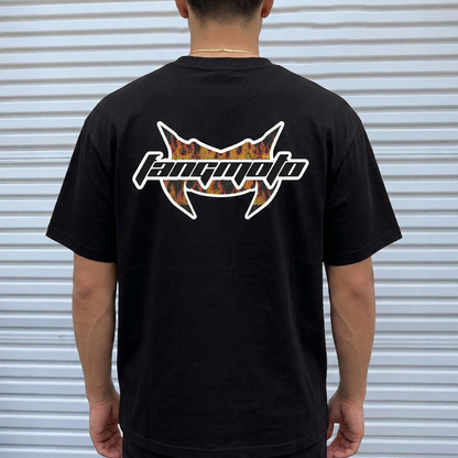 Vintage Cropped Flame Heavyweight Tee