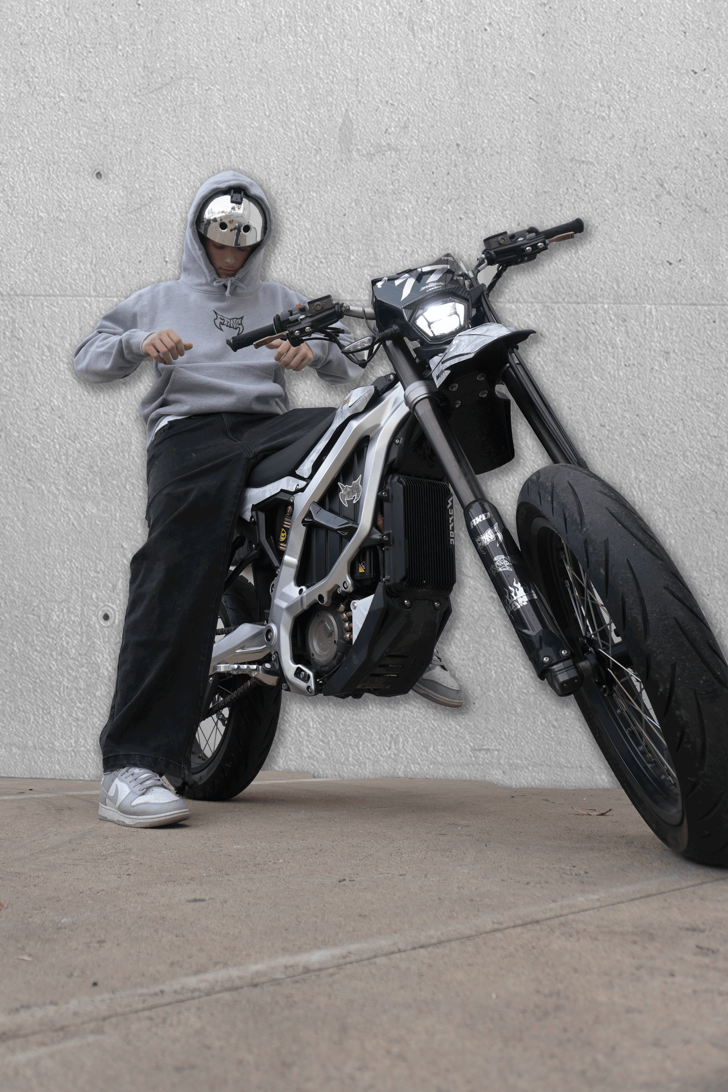 Supa Thick Hoodie - Grey by FANGMOTO™