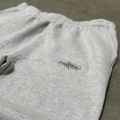 Grey Wide Leg Sweatpants