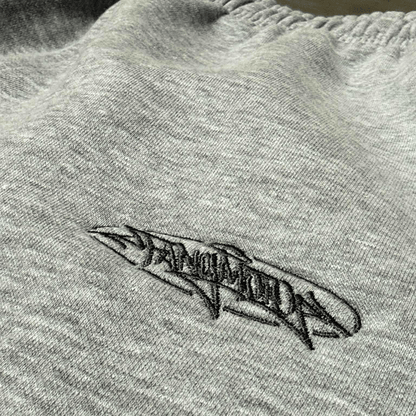 Grey Wide Leg Sweatpants