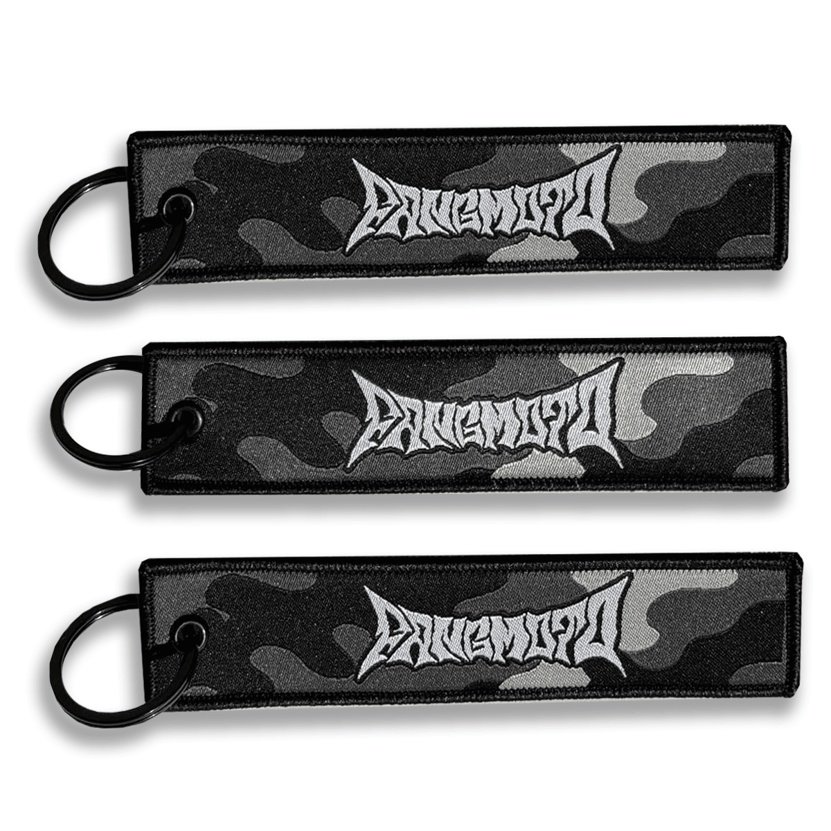 Fangmoto Keytag (Grey Camo)