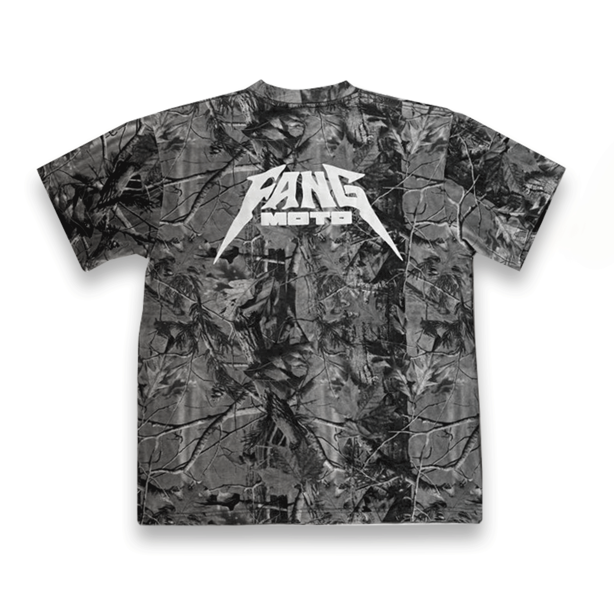 White Camo - Boxy Heavyweight  Shirt by FANGMOTO™