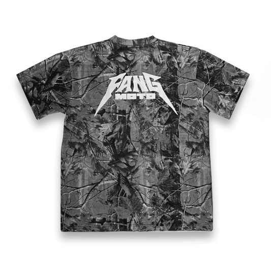 White Camo - Boxy Heavyweight  Shirt by FANGMOTO™