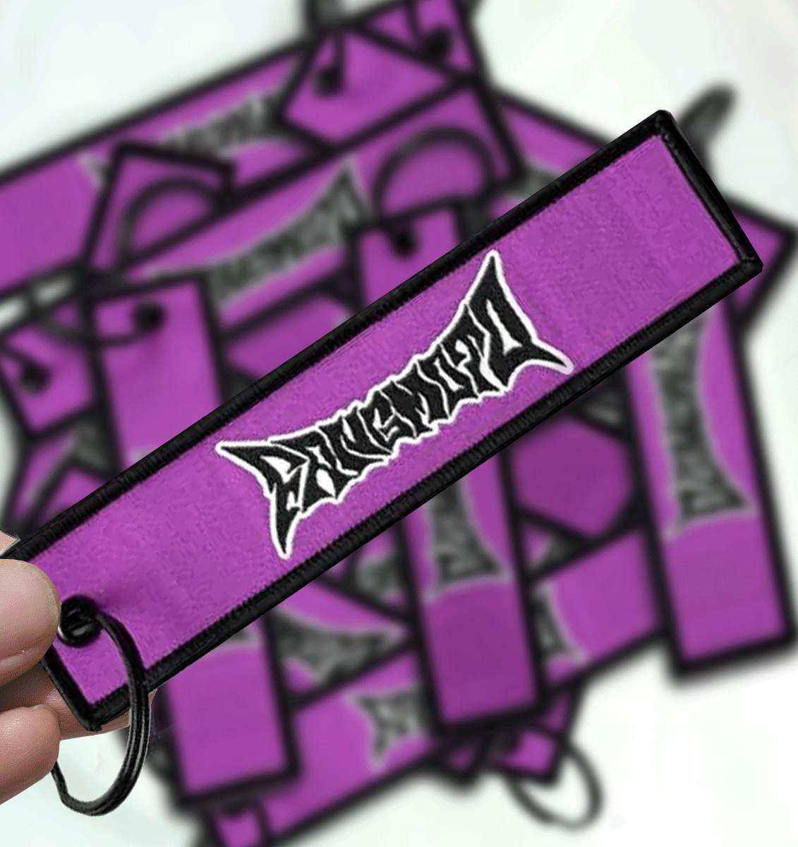 Fangmoto Keytag (Purple)