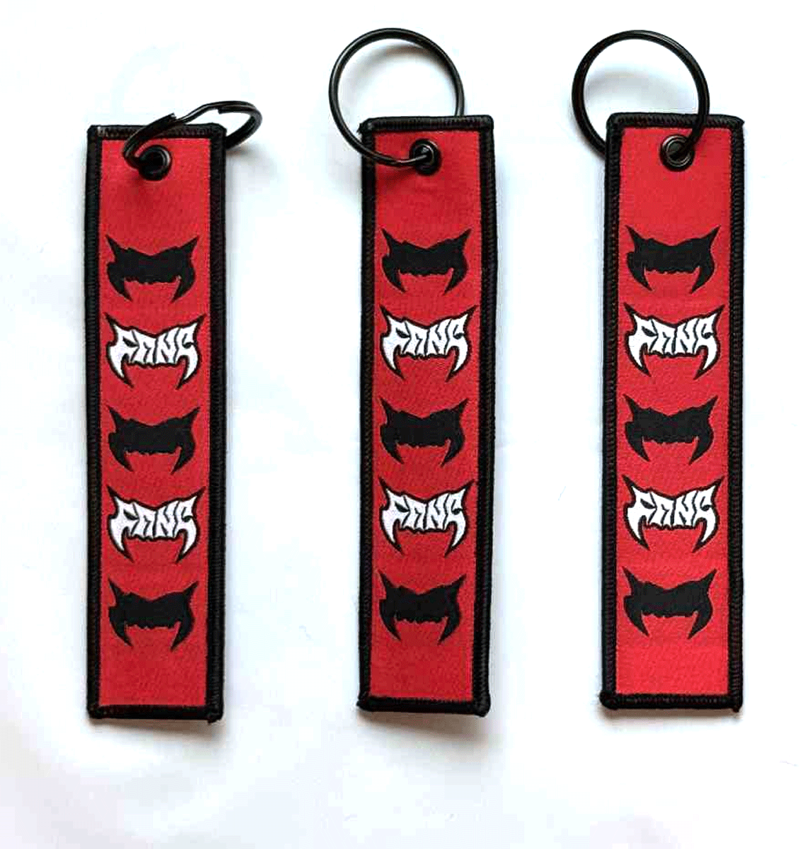 Fangmoto Keytag (Red)
