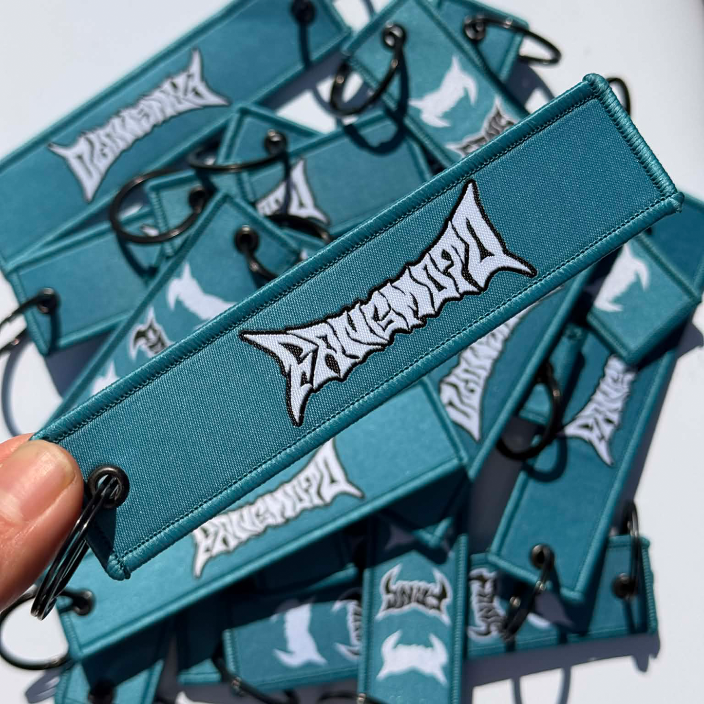 Fangmoto Keytag (Teal)