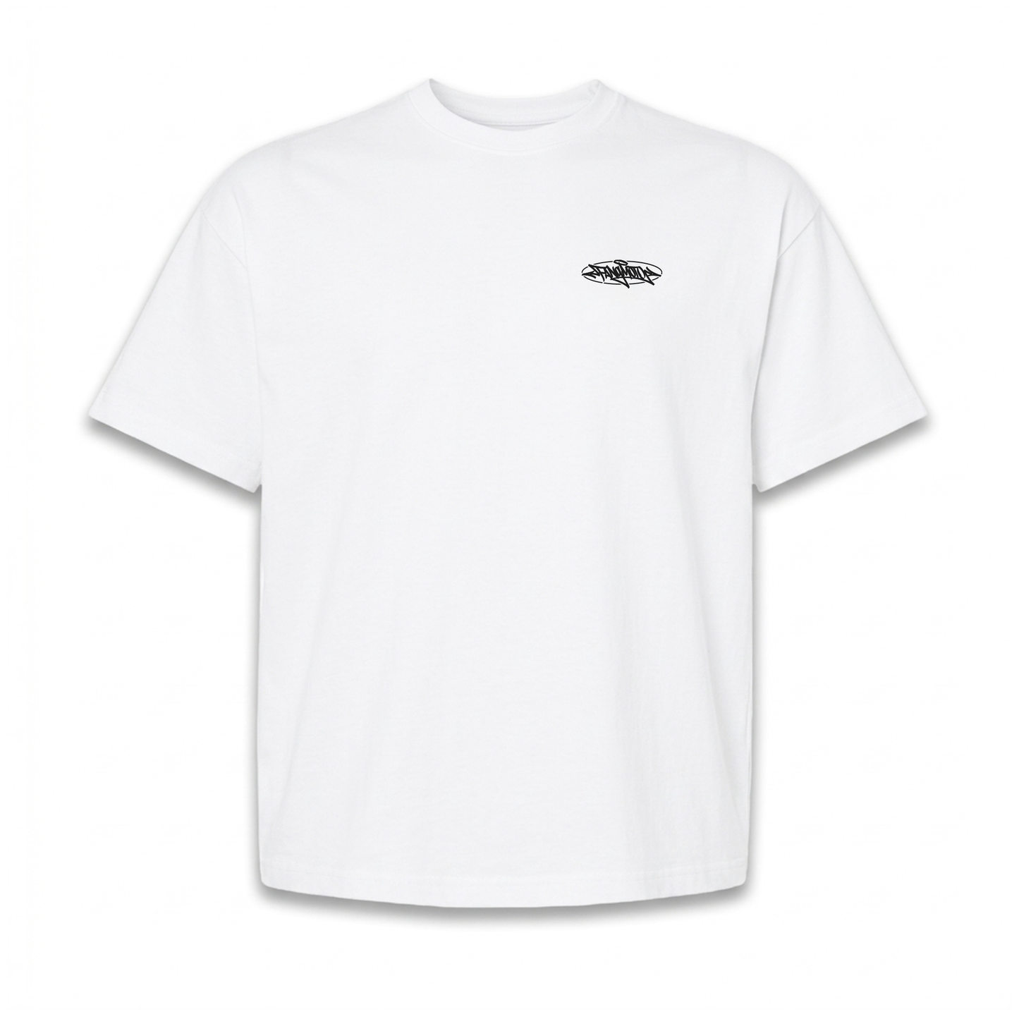 White Graffiti Shirt by FANGMOTO™