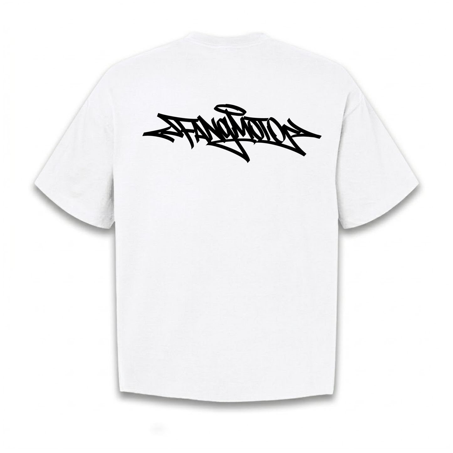 White Graffiti Shirt by FANGMOTO™