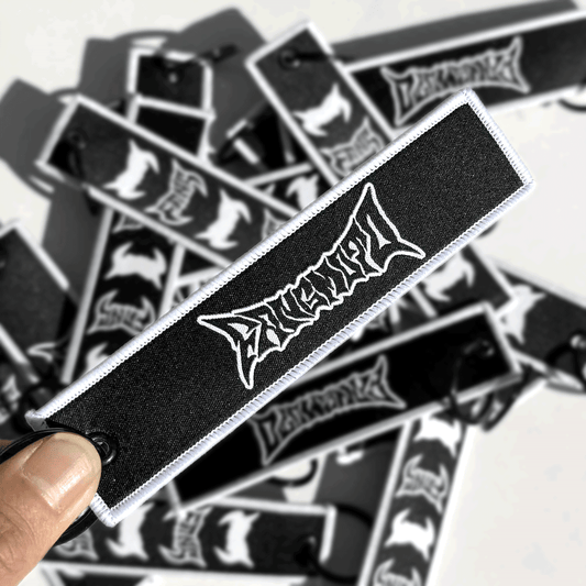 Fangmoto Keytag (Black and White)