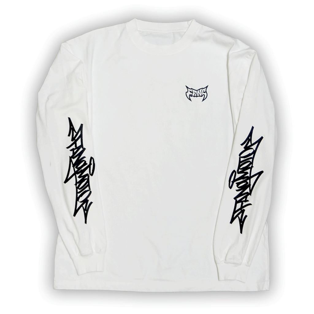 Long Sleeve White - Boxy Heavyweight  Shirt by FANGMOTO™