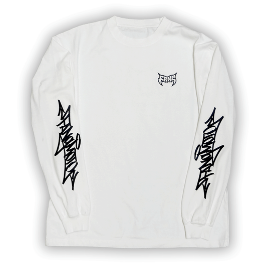 Long Sleeve White - Boxy Heavyweight  Shirt by FANGMOTO™