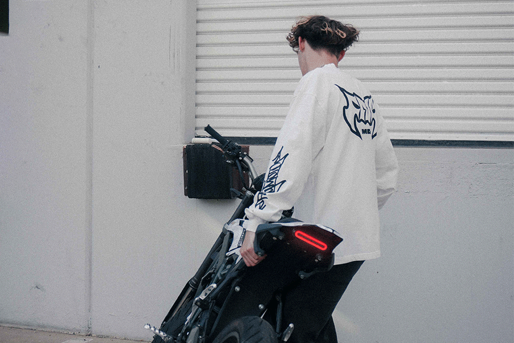 Long Sleeve White - Boxy Heavyweight  Shirt by FANGMOTO™