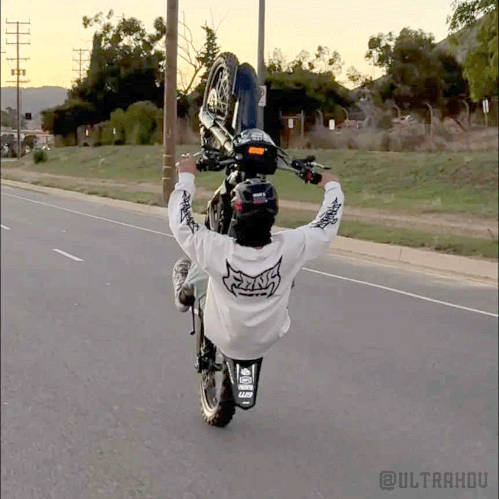 Long Sleeve White - Boxy Heavyweight  Shirt by FANGMOTO™